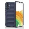 Hubrendy Bez Samsung A56 Kılıf Optimum Silikon - Lacivert