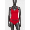 Hubrendy Beru 2044 Dantelli İp Askılı Bikini Tk