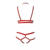 Hubrendy Beru 3 Parça Seksi Harness Sütyen Takım - Brf144