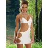 Hubrendy Beru B060785 Dekolteli Seksi Elbise