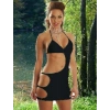 Hubrendy Beru B060785 Dekolteli Seksi Elbise
