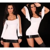 Hubrendy Beru B100984 Seksi Mini Elbise