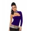 Hubrendy Beru B101432 Pul Payet Aksesuarlı Bluz
