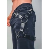 Hubrendy Beru Bacağı Saran Seksi Deri Harness - Brfm51