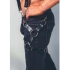 Hubrendy Beru Bacağı Saran Seksi Deri Harness - Brfm51