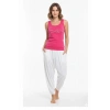 Hubrendy Beru Bayan Yazlık Poly Şalvarlı Pijama 21519