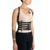 Hubrendy Beru Beşli Bağlamalı Deri Göğüs Harness - Brf630