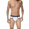 Hubrendy Beru Beyaz Jockstrap Fantezi İç Giyim
