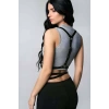 Hubrendy Beru Body Üzeri Sexy Deri Harness - Brf198