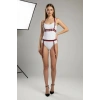 Hubrendy Beru Bordo Harness Takım Deri Vücut Aksesuarı - Brf232