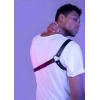 Hubrendy Beru Çapraz Kol Detaylı Erkek  Deri Harness - Brfm3
