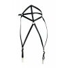 Hubrendy Beru Çok Seksi Lastik Jartiyer Harness - Brf153