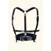 Hubrendy Beru Deri Göğüs Harness Ve Choker-tasma Takım - Brf959