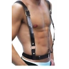 Hubrendy Beru Deri Harness Aksesuar, Şık Erkek  Harness - Brfm168