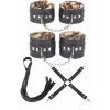 Hubrendy Beru Deri Leoparlı 4lü Harness Set