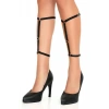 Hubrendy Beru Diz Altı Seksi Lastik Harness - Brf175