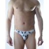 Hubrendy Beru Erkek El Desenli Slip İç Çamaşırı