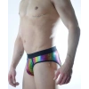 Hubrendy Beru Erkek Fantezi Renkli Jockstrap