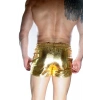 Hubrendy Beru Erkek Gold Lame Short