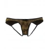 Hubrendy Beru Erkek  Gold Metalik Jockstrap İç Giyim