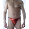 Hubrendy Beru Erkek Kırmızı Lame Brazillian Slip