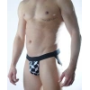 Hubrendy Beru Erkek Küp Desenli Jockstrap İç Giyim