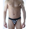 Hubrendy Beru Erkek Küp Desenli Jockstrap İç Giyim