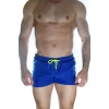 Hubrendy Beru Erkek Mavi Mini Mayo Short