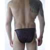 Hubrendy Beru Erkek Metalli Daire Desenli Slip