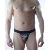 Hubrendy Beru Erkek Renkli Desenli Jockstrap İç Giyim