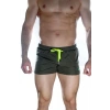 Hubrendy Beru Erkek Yeşil Mini Mayo Short