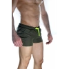 Hubrendy Beru Erkek Yeşil Mini Mayo Short