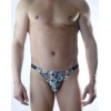 Hubrendy Beru Erkek Zar Desenli Brazillian Slip