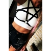 Hubrendy Beru Göğüs Pentagram Harness - Brf167