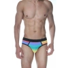 Hubrendy Beru Gökkuşağı Jockstrap Erkek  İç Giyim