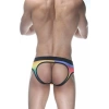 Hubrendy Beru Gökkuşağı Jockstrap Erkek  İç Giyim