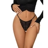 Hubrendy Beru Kadın 3lü Dantel String - Tanga