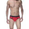 Hubrendy Beru Kırmızı Jockstrap Fantezi İç Giyim