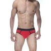 Hubrendy Beru Kırmızı Jockstrap Fantezi İç Giyim