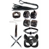 Hubrendy Beru Leopar Desenli Fantezi Set