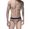 Hubrendy Beru Leopar Jockstrap Erkek  İç Giyim