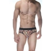 Hubrendy Beru Leopar Jockstrap Fantezi İç Giyim
