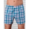 Hubrendy Beru Şahinler Ekose Boxer Desenli E090