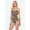 Hubrendy Beru Şahinler Leopar Çıtçıtlı Body B247