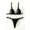 Hubrendy Beru Seksi Deri Göğüs Ve Külot Harness - Brf849