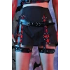 Hubrendy Beru Seksi Deri Jartiyer Harness - Brf804