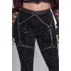 Hubrendy Beru Seksi Deri Jartiyer Harness - Brf956