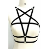 Hubrendy Beru Seksi Göğüs Kafesli Harness