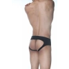 Hubrendy Beru Siyah Jockstrap Erkek  İç Giyim