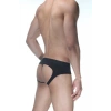 Hubrendy Beru Siyah Jockstrap Erkek  İç Giyim